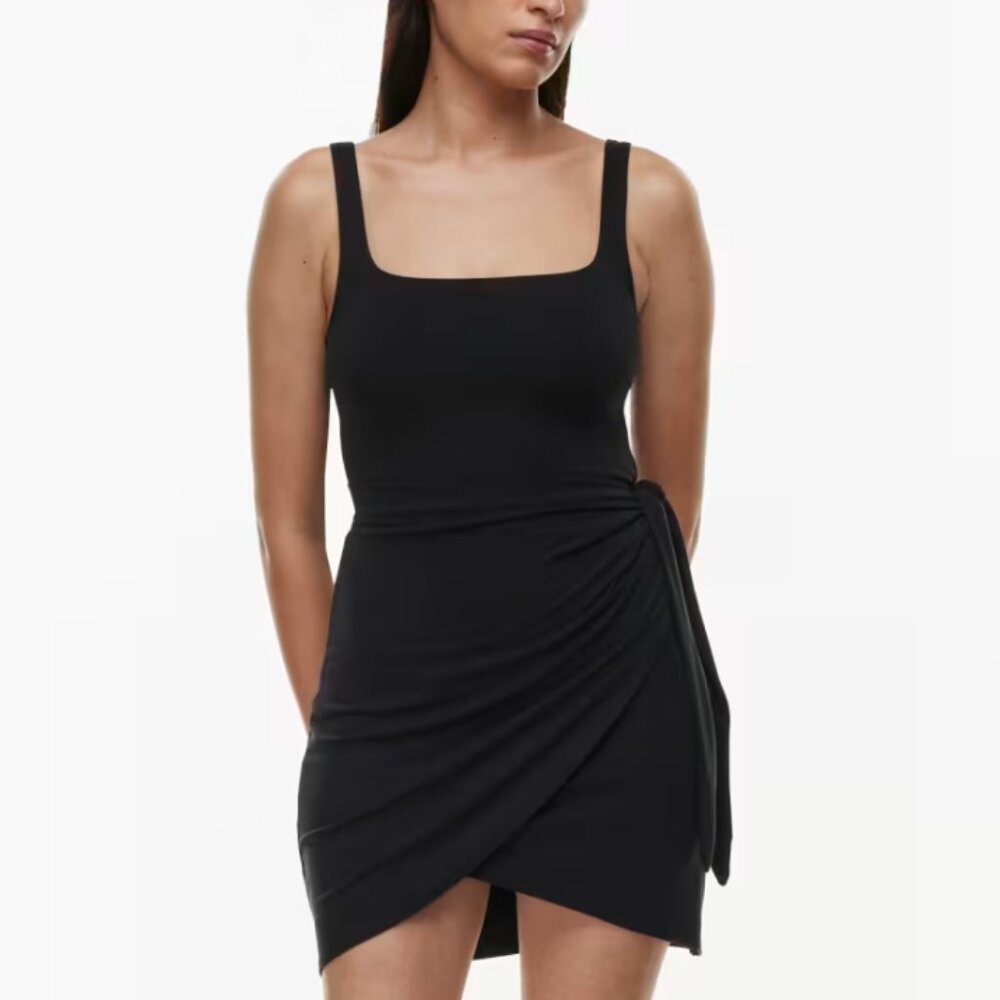 NWT - Aritzia - Wilfred - New Saturn Mini Dress - Black XS